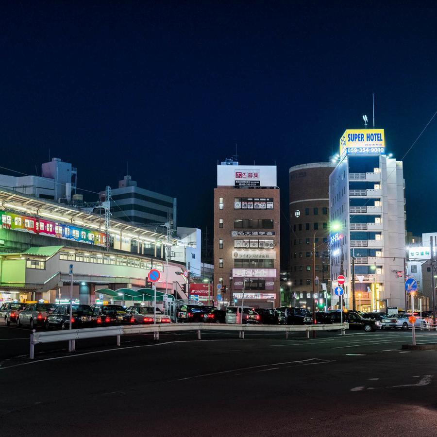 Super Hotel Yokkaichi Ekimae Exterior foto